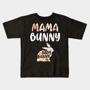 Womens Mama Bunny Baby Bunny Tshirt - Funny Couple Gift Shirt tee Kids T-Shirt